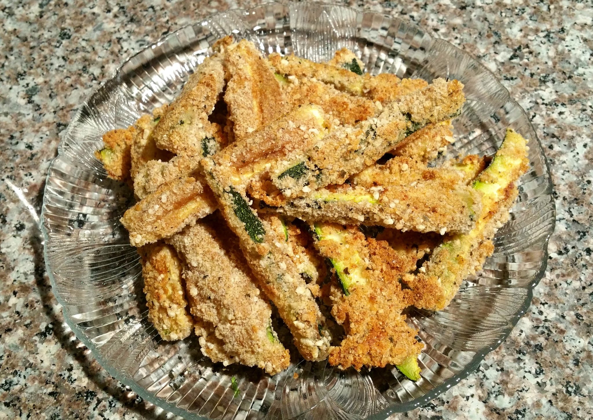 Vegan Zucchini Baked Fries