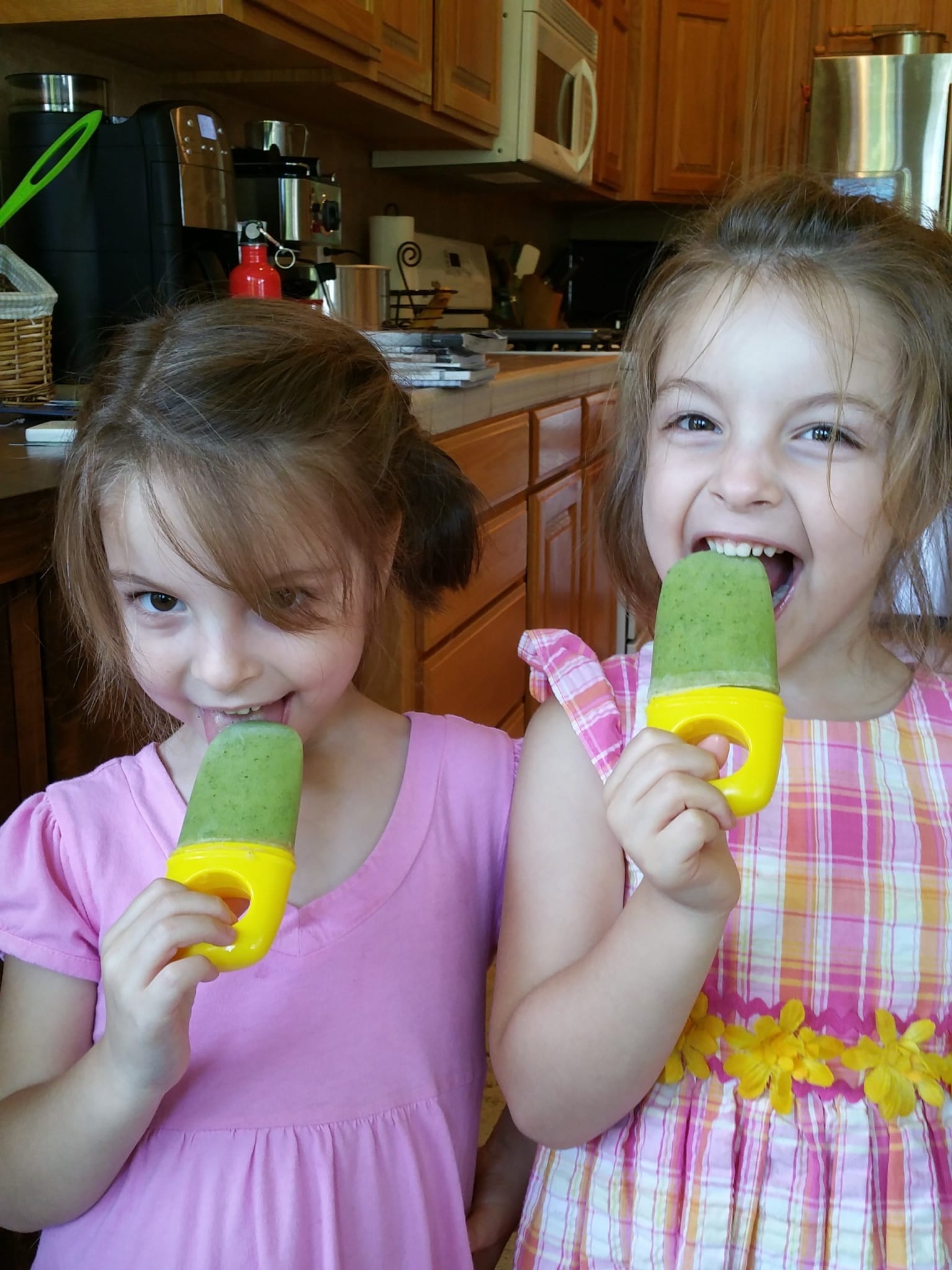 Green Smoothie Pops