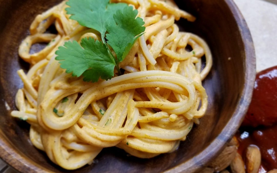 Creamy Chipotle Spaghetti